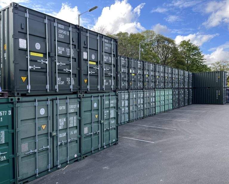 Container Storage At Louth Self Storage