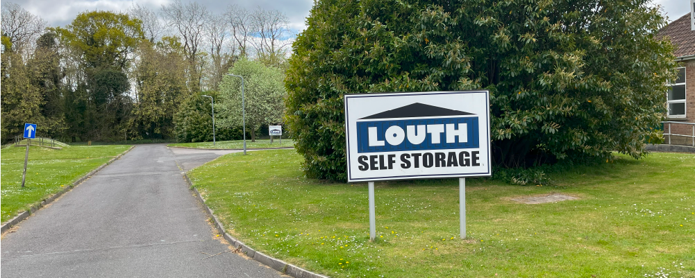 Louth Self Storage store front
