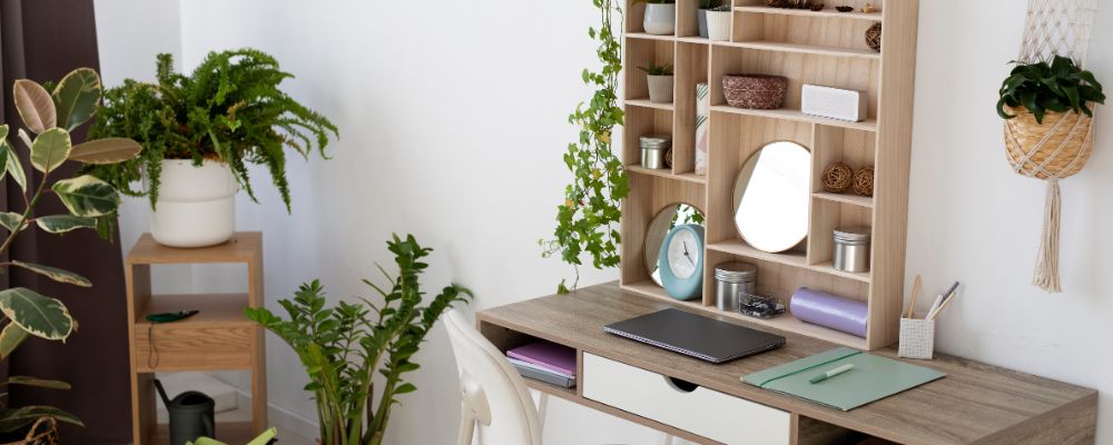 A-well-organised-desk-with-space-saving-solutions.