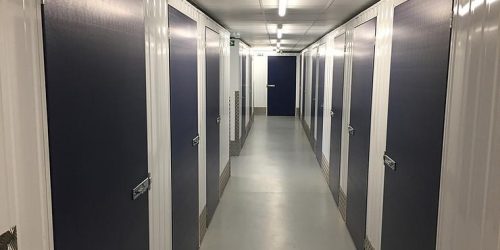 louth self storage facility inside