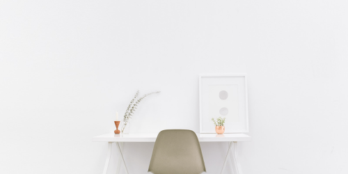 chair and desk